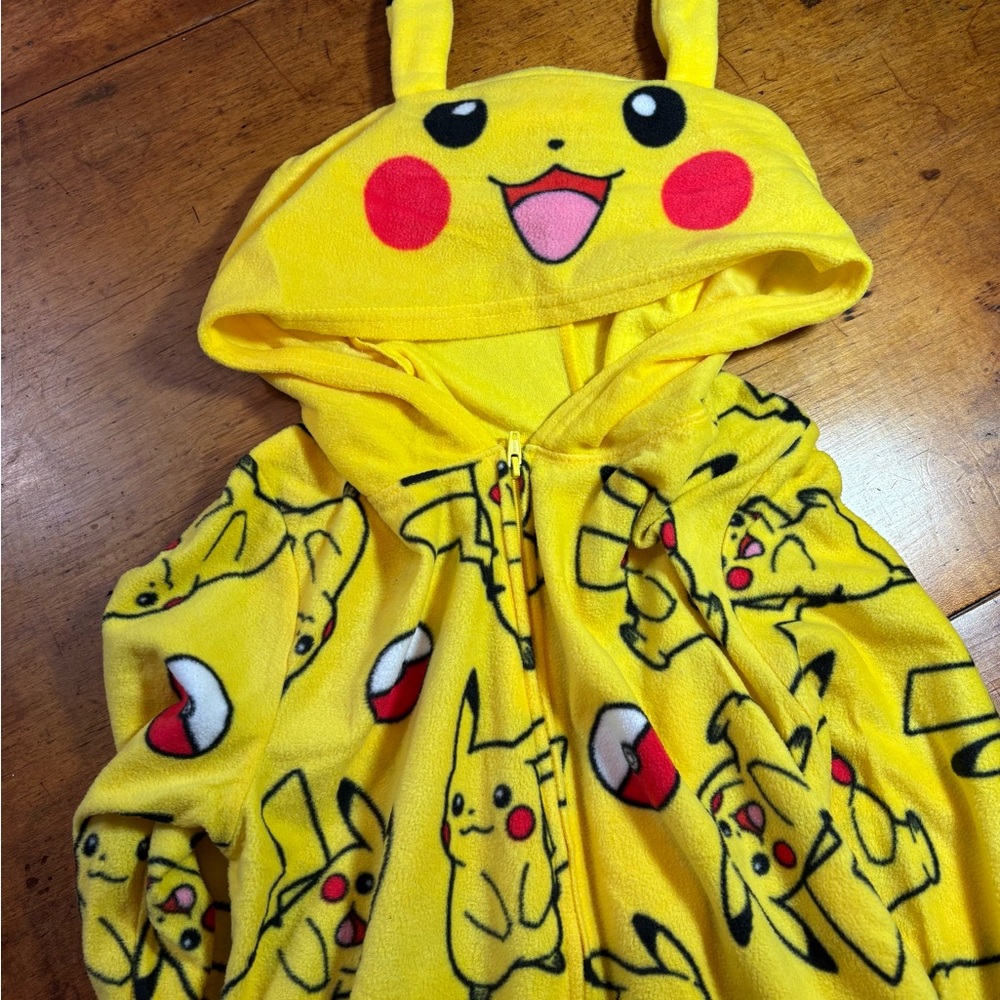 Pokemon Yellow Pikachu Kids One Piece